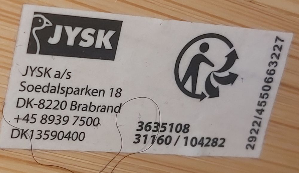 Stolik pod Laptopa Składany Bambusowy