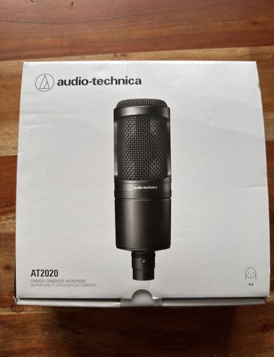 Audio-Technica AT2020 + шокмаунт AT8455 + поп-фільтр