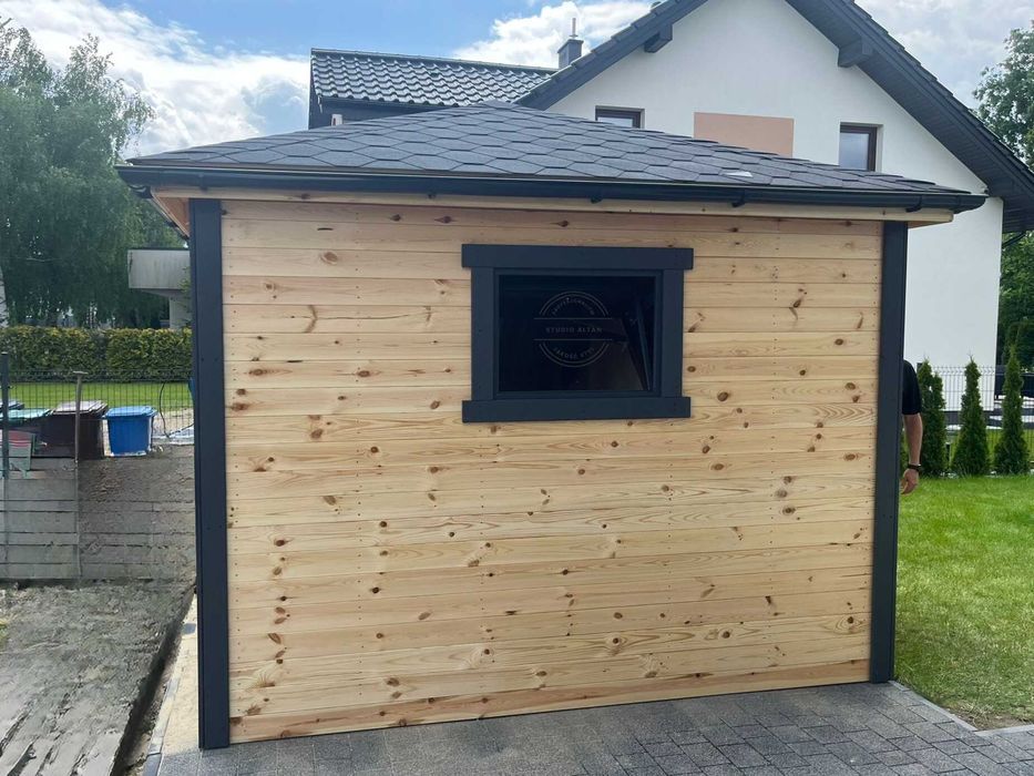 Drewniany domek narzędziowy KAMIL 3X3