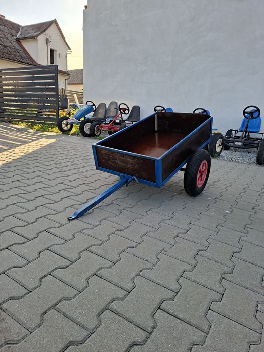 Gokart, gokard, quad na pedały, przyczepka Berg