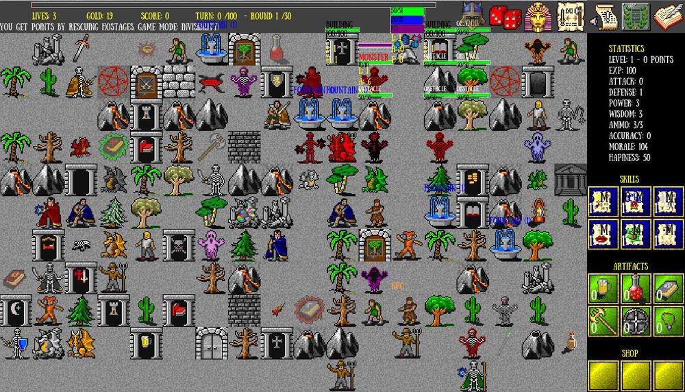 Gra komputerowa RPG/strategia Cybergia Arena 2023