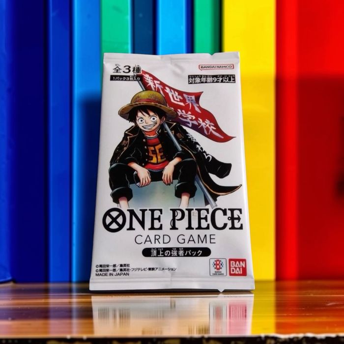 One Piece Card Game Saikyo Jump Promo Pack Luffy Ace Whitebeard Sealed