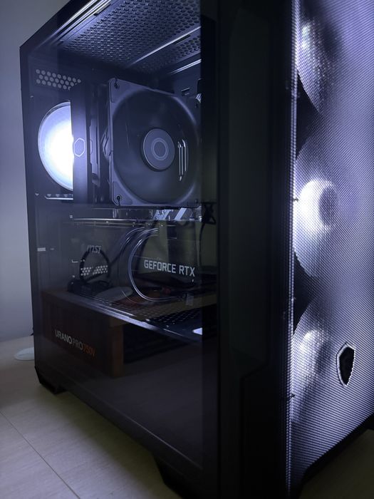 Am5 | Ryzen 7 8700f | RTX 3070 ti | 750w Novo fonte de alimentação