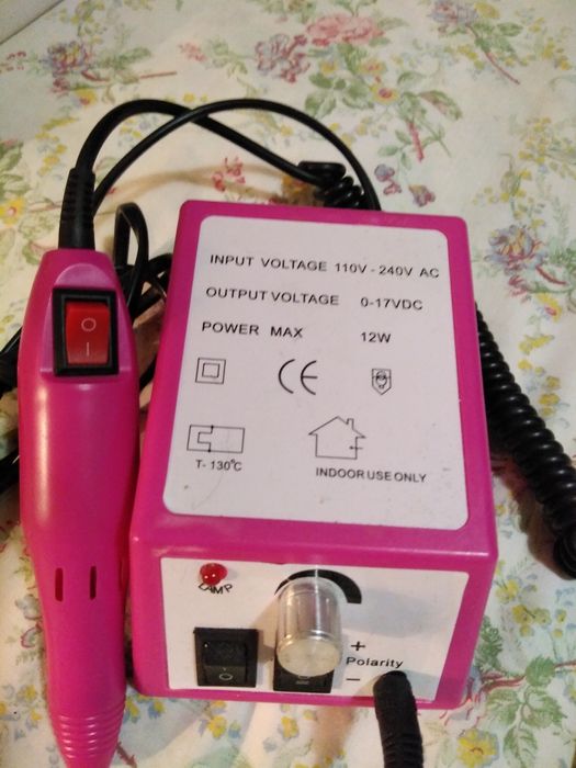 Lima de unhas elétrica