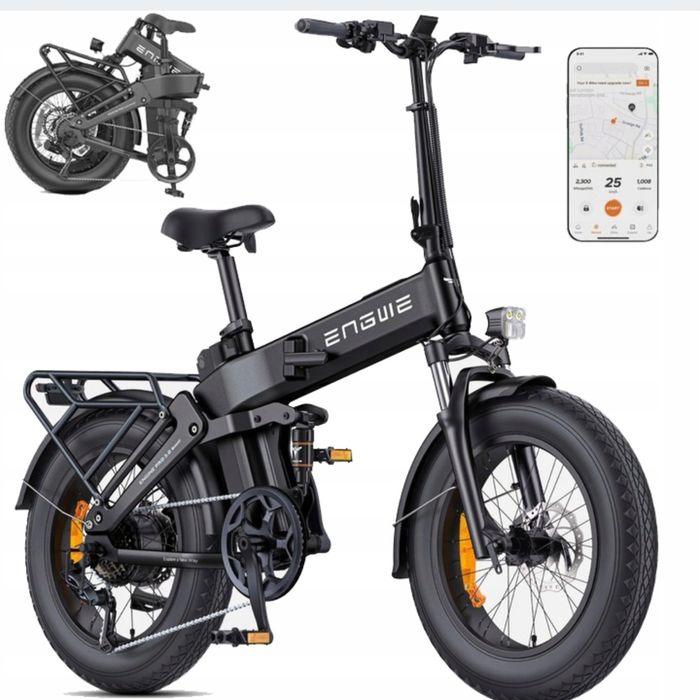 Składany Rower Elektryczny Engwe Engine Pro 3.0 Boost 250W 48V 15AH 130km