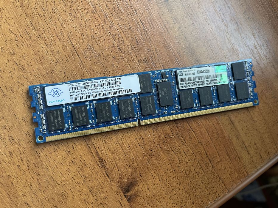 Оперативна памʼять 8gb серверна