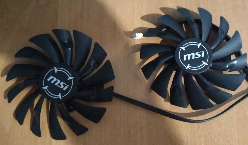 Вентилятор кулер 95mm Pld10010s12hh Pld10010b12hh MSI Gaming X  Armor