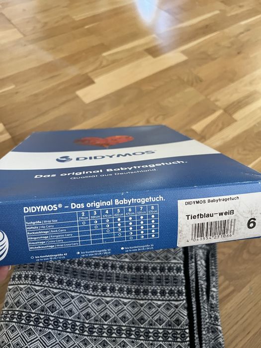 Chusta tkana Didymos rozm 6