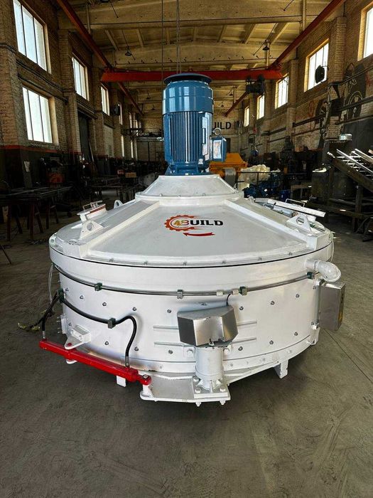 Бетонозмішувач, примусової дії, бетоносмеситель, растворомешалка