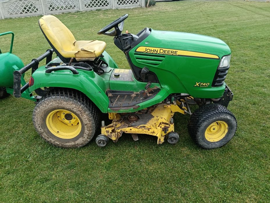 John Deere x740 traktorek kosiarka kosisko 48 cali