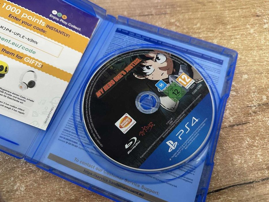 Gra My Hero One's JUSTICE PS4 Pudełko