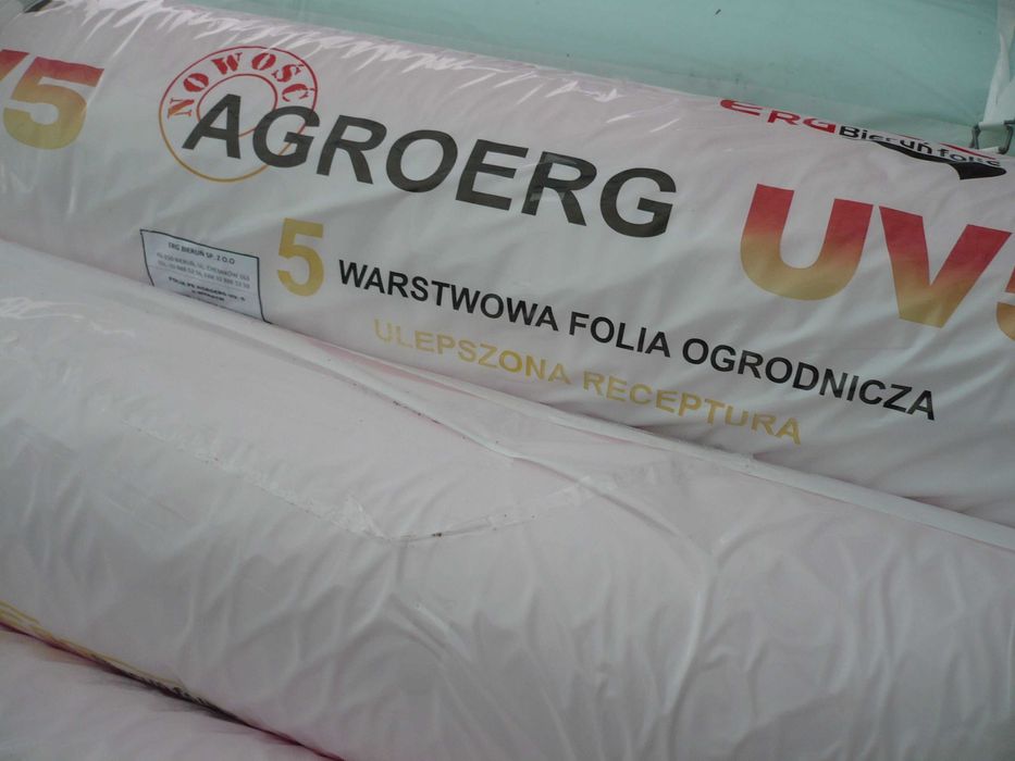 Tunel foliowy folia tunelowa filtr UV 2/10 6m/12m rolka m2 ogrodnicza.