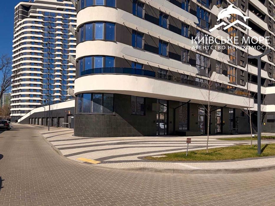 Без комісії. Фасадне приміщення, 176 м2, Воскресенська 2а, ЖК Паркові Озера-2