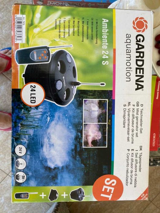 Генератор туману для ставка GARDENA AquaMotion 24 LED з пультом