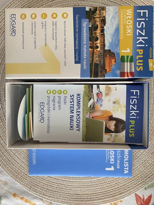 Fiszki Plus. Włoski B1