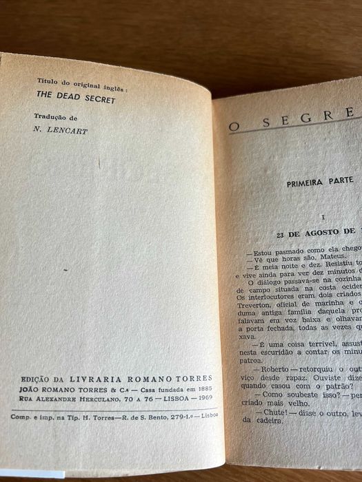 O SEGREDO     Wilkie Collins