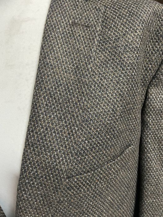 Marynarka męska TrueClothing Vintage Collection XXL 50% wełna kratka