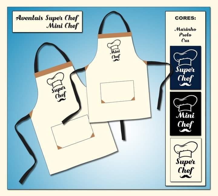 Aventais personalizados