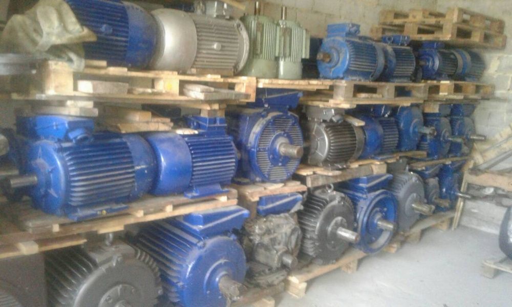 Электродвигатель 5.5квт,7.5,11.15,22,30,37,45,55,75,90 АИР,4АМ, 2в б.у