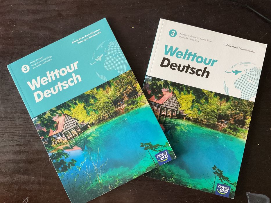 NOWY zestaw podręcznik Welttour Deutsch 3 i ćwoczeniówka