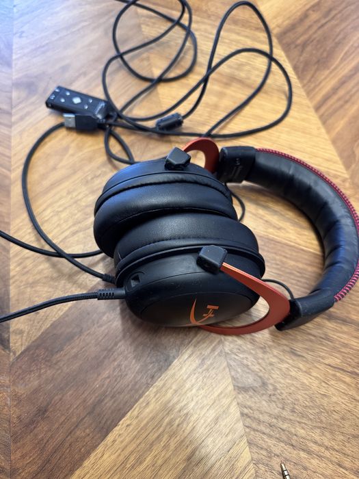 Sluchawki Hyper X Cloud II uzywane dobry stan