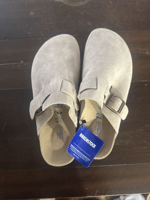Birkenstock Boston Cinzentas Claras