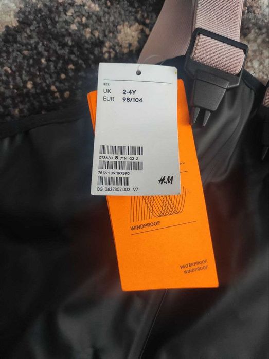 Водонепроникний комбінезон дитячий H&M. Новий