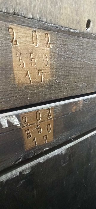 Stary kredens bufet z nadstawką