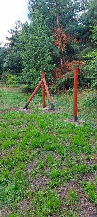 Ogrodzenie budowlane, siatka leśna