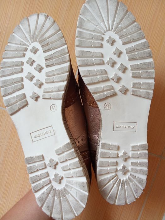 Patti de Luna Брогги Италия кожа 41 размер