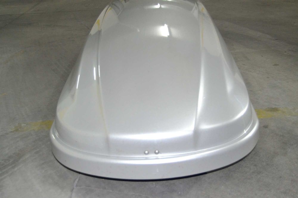 Mala de tejadilho Kamei Corvara S 475 Prata Metalizada