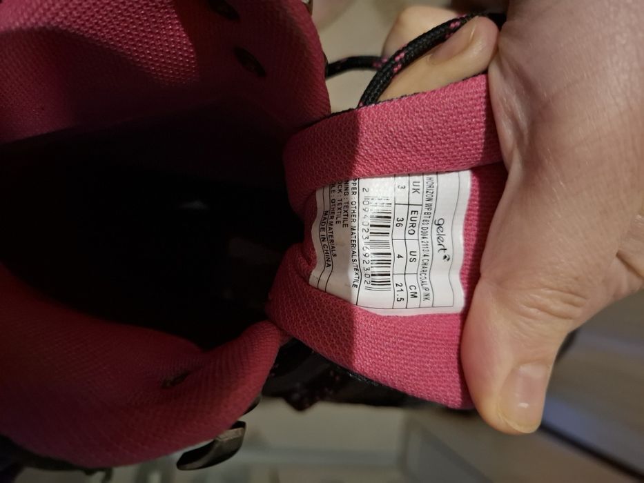 Зимові трекінгові кросівки Gelert Horizon Mid waterproof 36р