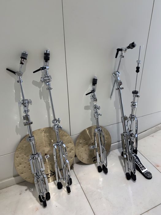 Conjunto Zildjian K Custom Special Dry + Estantes DW