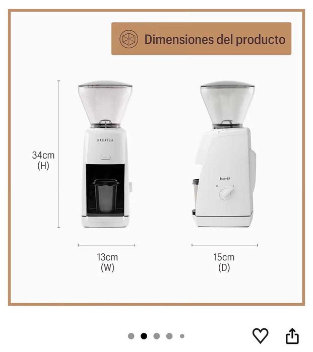 Baratza Encore ESP electric coffee bean grinder