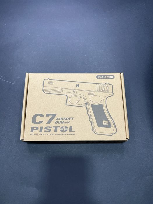 Металевий пістолет Глок 17 Новинка, іграшка