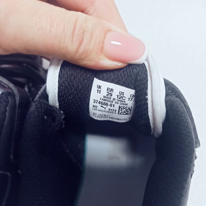 Оригінал PUMA Високі кросівки,для хлопчика дівчинки,29 розмір,18.5 см