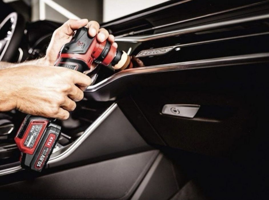 Аккумуляторная полировальная машина Flex PXE 80 12-EC/2.5 Set