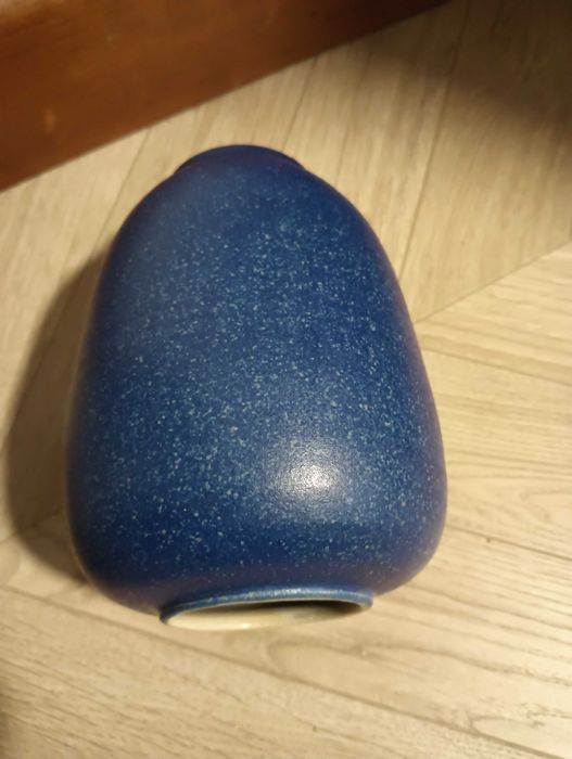 Wazon ceramiczny granatowy