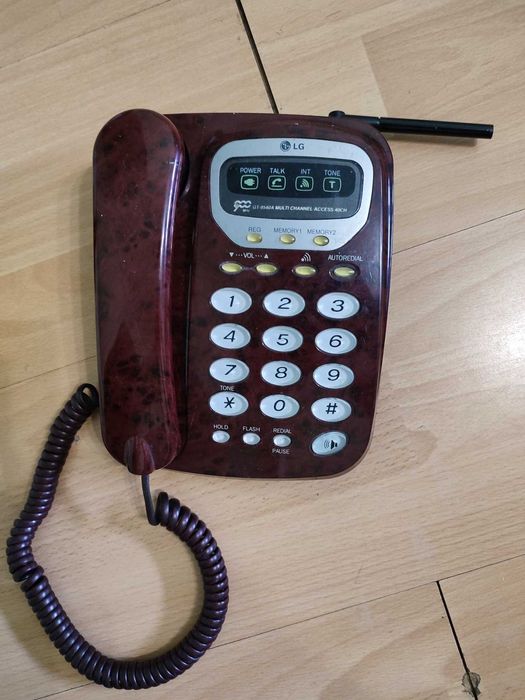 телефон база трубка\2 зарядки\Корея\LG GT 9540A в коробке стационарный