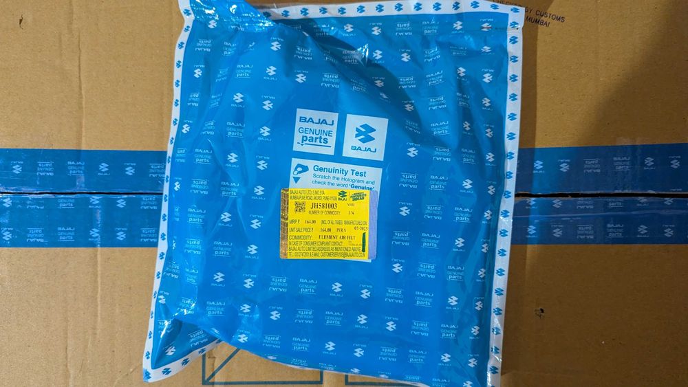Повітряний фільтр Bajaj Vikrant V15 | JH581003