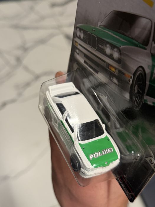 Hot Wheels Premium BMW M3 E30 Polizei Euro Style 2016 piękna