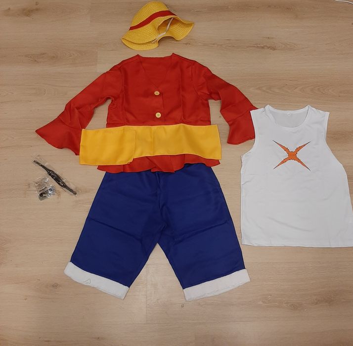 Przebranie Luffy z anime One Piece Rozmiar dziecięcy