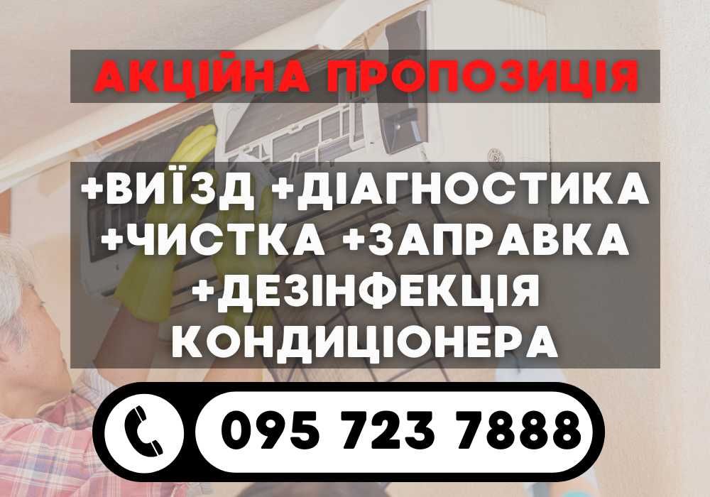 Установка кондиціонерів • Сезонні знижки діють