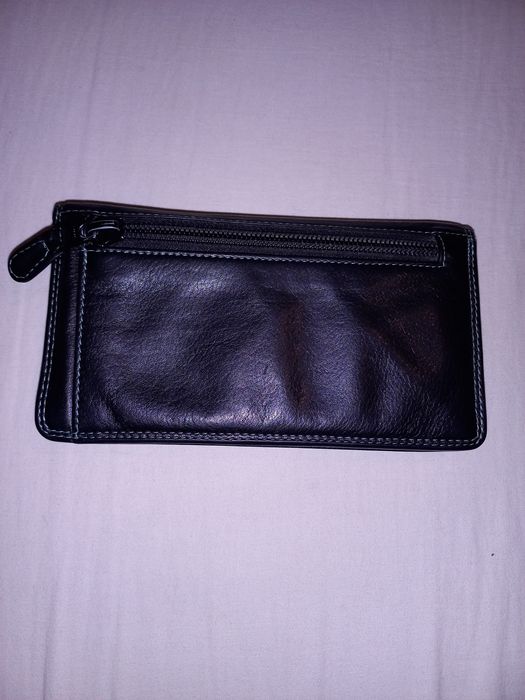 Skórzany portfel damski