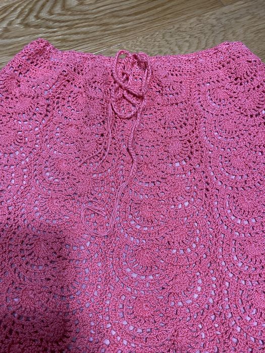 Dziecięca, szydełkowa spódniczka i bolerko - handmade