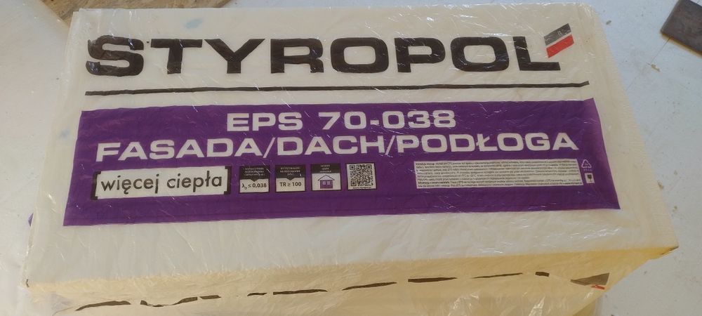 Styropian 5 cm 10 płyt podłogowy