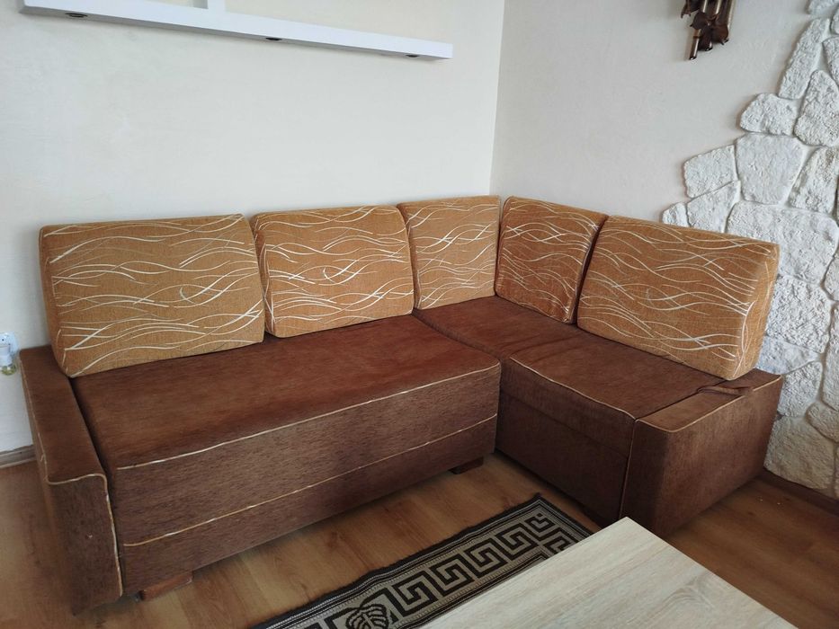 Sofa narożna rozkładana łóżko narożnik