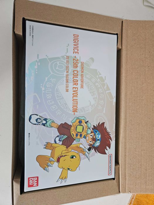 Digivice 25th COLOR EVOLUTION DX Set edição Taichi Yagami - Digimon