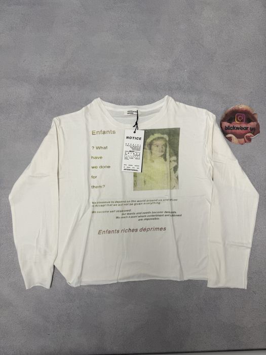 лонгслив Enfants Riches deprimes have we do M L vetements balenciaga