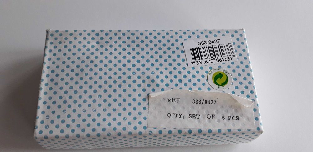 Marcadores de copos (9) em formato de peixe